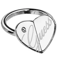 在飛比找PChome24h購物優惠-【GUESS】愛戀絕對真鑽戒指
