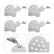 4 PCS Changing Table Pads Stainless Steel Cloth Clip Weights