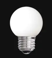 B&P Lamp® E26 Medium Base LED White Globe Bulb