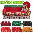 Elastic Non-Slip Christmas Sofa Cover Sofa Slipcover for Living Room Protector