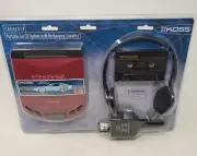 Vintage KOSS DBBS Car Portable Compact Disc CD Player CDP420CP Cassette Adapter