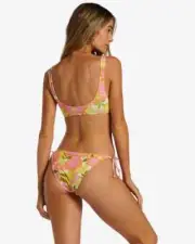 Billabong Summer Folk Reversible Tie Bikini Bottoms Size XL/14 NWT