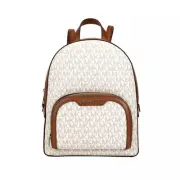 Michael Kors Jaycee Medium Vanilla Signature Backpack - RRP 537.84 USD
