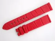 Van Cleef & Arpels Strap Red matte Alligator 16.2mm for Charms 32mm Serie New !