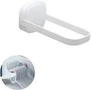 Hanger Storage Organizer, Hanger Stacker Rack for Laundry Closet, Hanger Caddy Stand for Adult or Child Clothes Hangers white