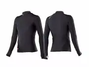 2XU Thermal Long Sleeve Top Men Cycling MC1925a Black Large