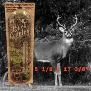 Retro Large Metal Thermometer - Indoor/Outdoor-Hunter, Fisherman - Pepsi