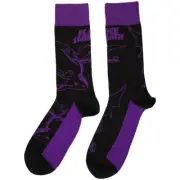 Black Sabbath Logo Demon (Black) Socks (One Size = UK 7-11) NEW OFFICIAL
