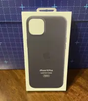 Brand New ORIGINAL Apple Leather Case MagSafe iPhone 14 Plus Midnight
