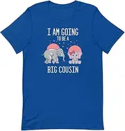 [Teegarb Letter Blanket] Humorous I'm Going to A Big Cousin Baby Announcement Lover Novelty Pregnancy