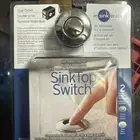 InSinkErator STS-OO SinkTop Switch Satin Nickel Button Dual Outlet