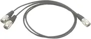 Sou~d Devi~ES 688 633 Zoom F8 Power Cable, 2 in 1 Hir~se Male 4 Pin to Hir~se 4 pin Male Plug Extra Power Outlet Cable(10cm)