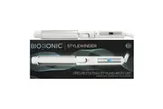 Stylewinder Pro Rotating Styling Iron - White by Bio Ionic for Women - 1.25 inch Curling Iron