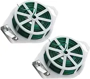 Yardwe Plastic Shrub Fixing Tie 150m Roll of Gardening Ties Reusable Plant Straps for Garden