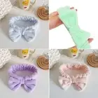Knot Make Up Hairband Coral Fleece Cosmetic Headbands Elastic Hair Band Women