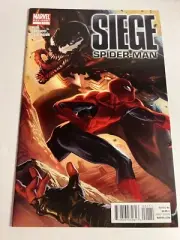Siege Spider-Man One Shot NM First Print Brian Reed Marco Santucci
