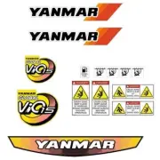Decal Sticker Set Yanmar Vio15 Digger Excavator Decal Set