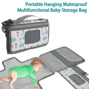 Baby Diaper Changing Pad Large Capacity Nappy Changing Mat with Wipe qiHYY
