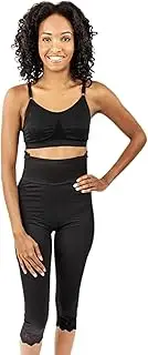 [ContourMD] Post Surgery Compression Shorts Mid Calf High Waisted 4" Girdle Style2
