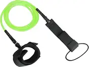 Surfboard Leash Surf Leash Stand Up Paddle Board Leash for Short Board Long Board Stand up Paddle Board Green 8ft