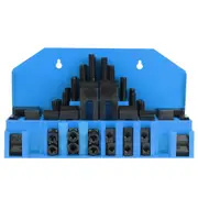 58pcs Lathe Milling Machine Clamping Set M10 T-Slot Clamp Kit