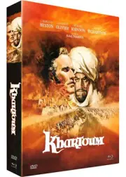 Khartoum NEW Classic Blu-Ray 2-Disc DVD Combo Set Basil Dearden Charlton Heston