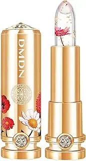 2 PH Color Changing Lipstick, Crystal Flower Jelly Magic Lipstick Color Changing Lipstick Lip Balm, Clear Temperature Magic, Long Lasting Nourishing Moisturizing Lip Stick