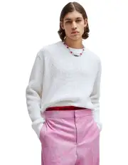 [Hugo] Saui Knit Top in White