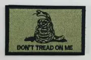 Premium IRON ON Patch US GADSDEN FLAG Don't Tread On Me & Punisher Skull