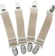 Elastic Trouser Clip Fixing Clips for Windproof Boot Straps Universal Ankle Straps