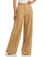 Frame Pleated Wide Leg Pants 14