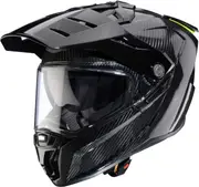 Caberg Tanami Carbon, adventure helmet , color: Black/Neon-Yellow , size: XXL