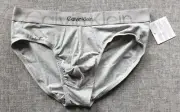 CALVIN KLEIN EMBOSSED ICON Hipster Briefs Size M Grey Brand New tag Genuine