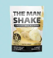 The Man Shake BANANA 840g ONE WEEK SUPPLY Meal Replacement FREE SHIPPING