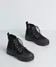 ModCloth NIB 90' Inspired Making Tracks Boots - Black - Size 11