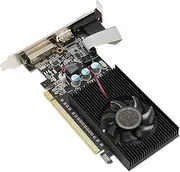 GT610 1GB DDR3 Graphic Cards, 64bit, PC Video Card for Desktop Computer, High Definition Multimedia Interface, VGA, DVI, for Office Use