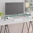 TV Stand/Monitor Riser Glass - Clear