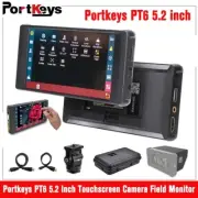 Portkeys PT6 600nit Bright 4K HDMI 3D-LUT Camera Field Video Monitor Live Stream