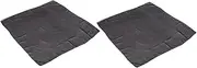 [WOFASHPURET] Elegant Square Chiffon Scarves 2 Silk Neck Scarves for Women Summer Accessory