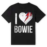 在飛比找蝦皮購物優惠-David Bowie 我愛 Bowie T 恤
