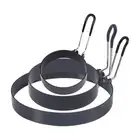 Brush Griddle Pancake Shapers Pancake Rings Package Content Pancake Rings
