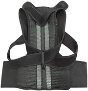 XS-5XL Plus Size Adjustable Scoliosis Posture Corrector For Full Back Support, Men Women Back Brace Shoulder Straightener Neck Clavicle Spine Support Hunchback Correction(Large)
