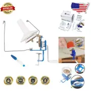 Quiet Operation Large Capacity Yarn Winder with Metal Crank - Ideal for Crafters