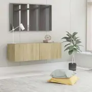 TV Cabinet Sonoma Oak 100x30x30 cm Chipboard