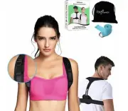 CMFlower Posture Corrector Back Shoulder Correction Brace Adjustable Body
