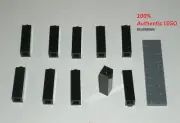 LEGO NEW 1x1x3 Black Brick (10x) 6065496 Brick 14716