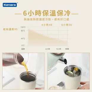 真空保溫 | Kamera SUS316不鏽鋼 時尚真空保溫隨行杯 咖啡杯 環保杯