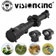 Visionking 1-8x24 Rifle Scope 30mm Hunting Picatinny mount rings tactical