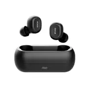 Xiaomi QCY T1C QS1 Bluetooth 5.0 Earphone Wireless 3D Stereo TWS Headphone with Dual Microphone Headset HD Call Earbuds Customizing APP - Black