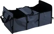 Ox Cloth Automobile Storage Case Automobile Trunk Foldable Stroage Keep Warm Case Black One Size
